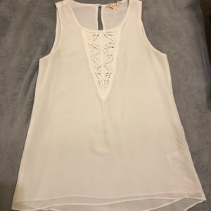 Lost April Cream Top